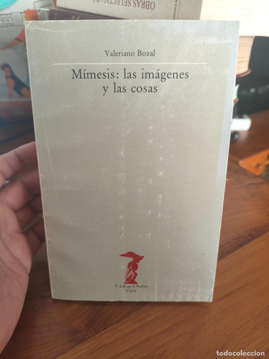 Second hand books: Valeriano Bozal - M&iacute;mesis: las im&aacute;genes y las cosas. Visor, la balsa de la Medusa.