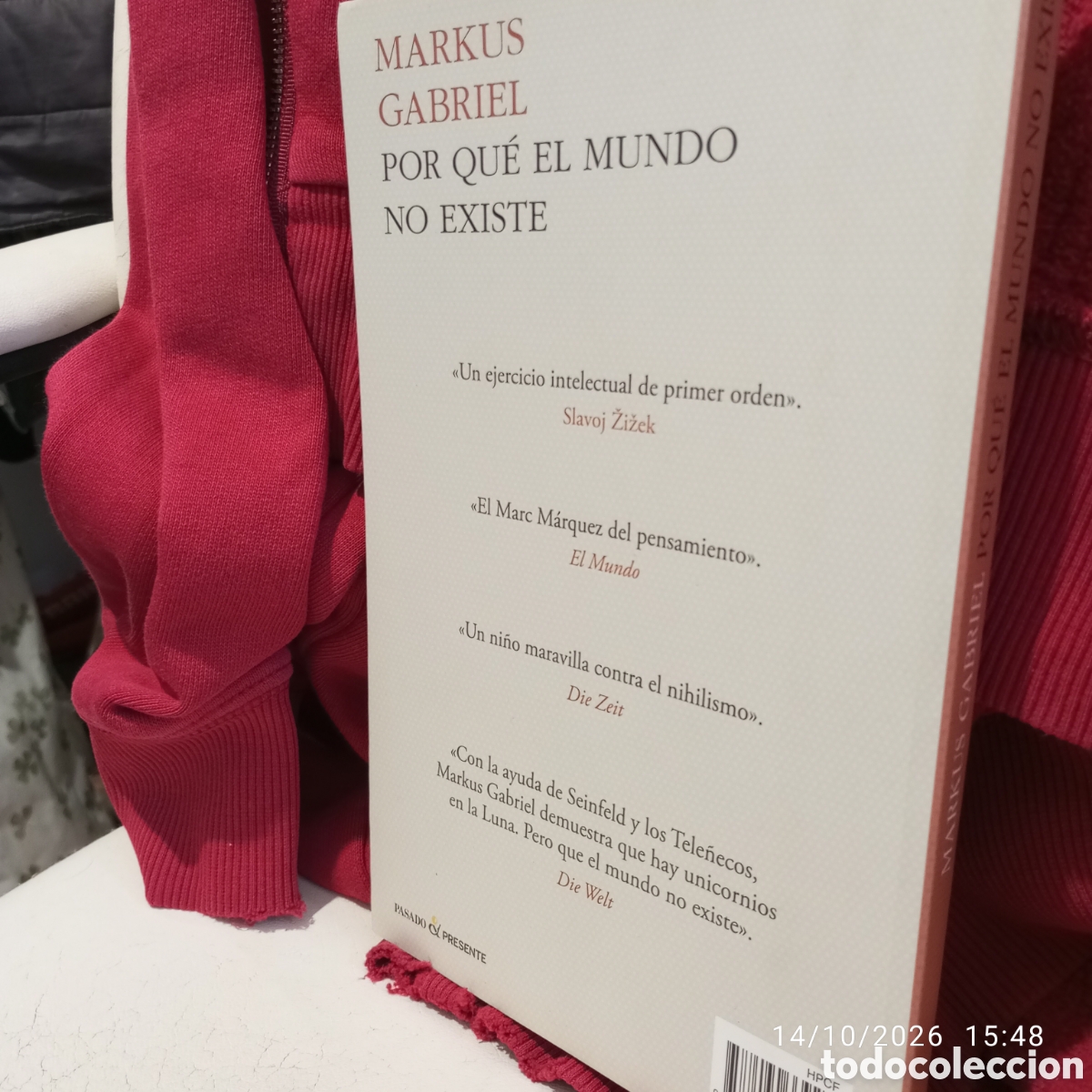 Libros de segunda mano: Markus Gabriel . Por que el mundo no existe . - Foto 2