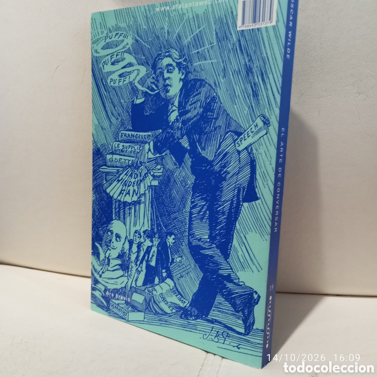 Libros de segunda mano: Oscar Wilde . El arte de conversar . Atalanta . - Foto 2