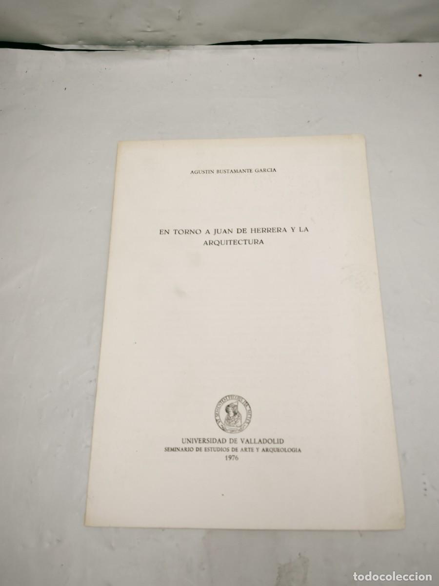 Livros em segunda m&atilde;o: En torno a Juan de Herrera y la arquitectura (Dedicatoria y firma aut&oacute;grafa de autor, 1&ordf; edici&oacute;n)