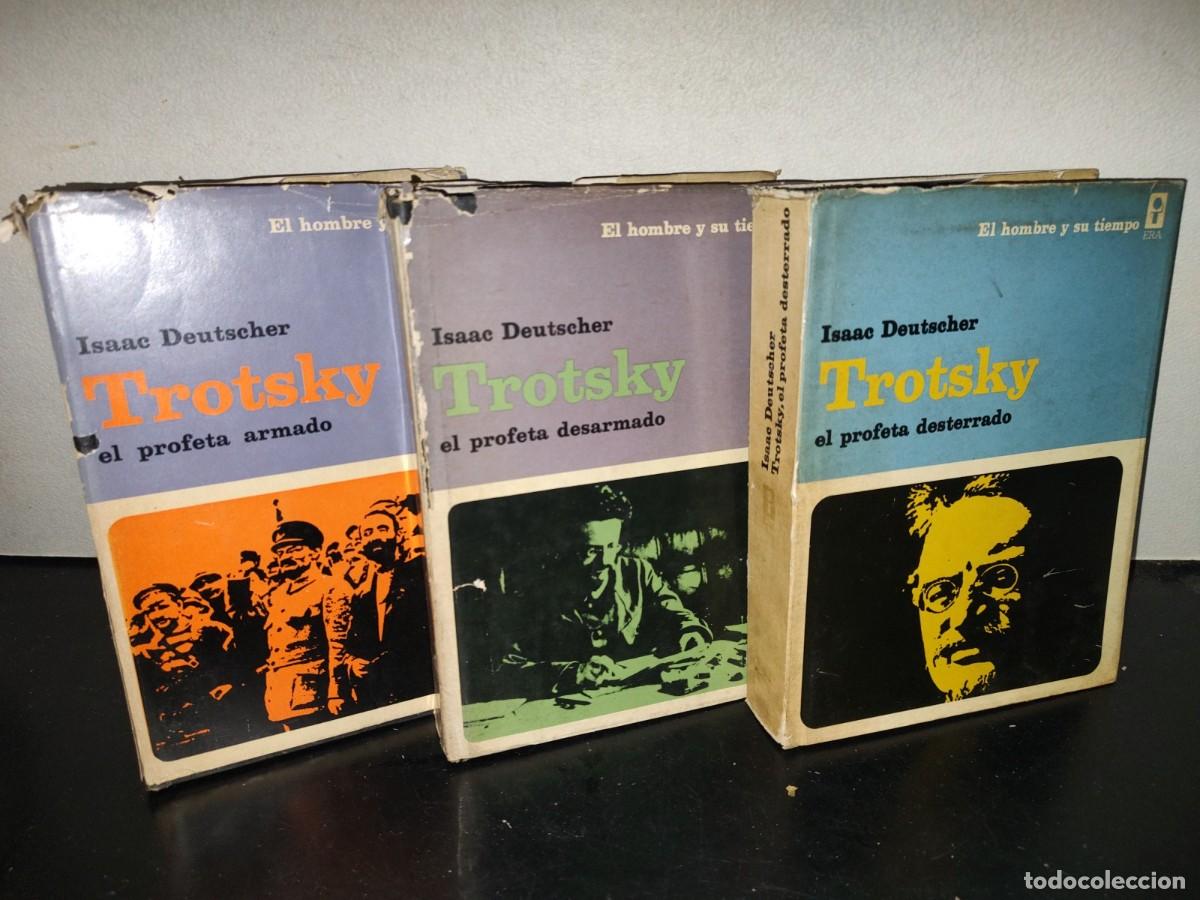 Libri di seconda mano: 221- Trotsky. El Profeta Armado/ Desarmado/ Desterrado. Isaac Deutscher. Ediciones Era. 1. Ed. 1966
