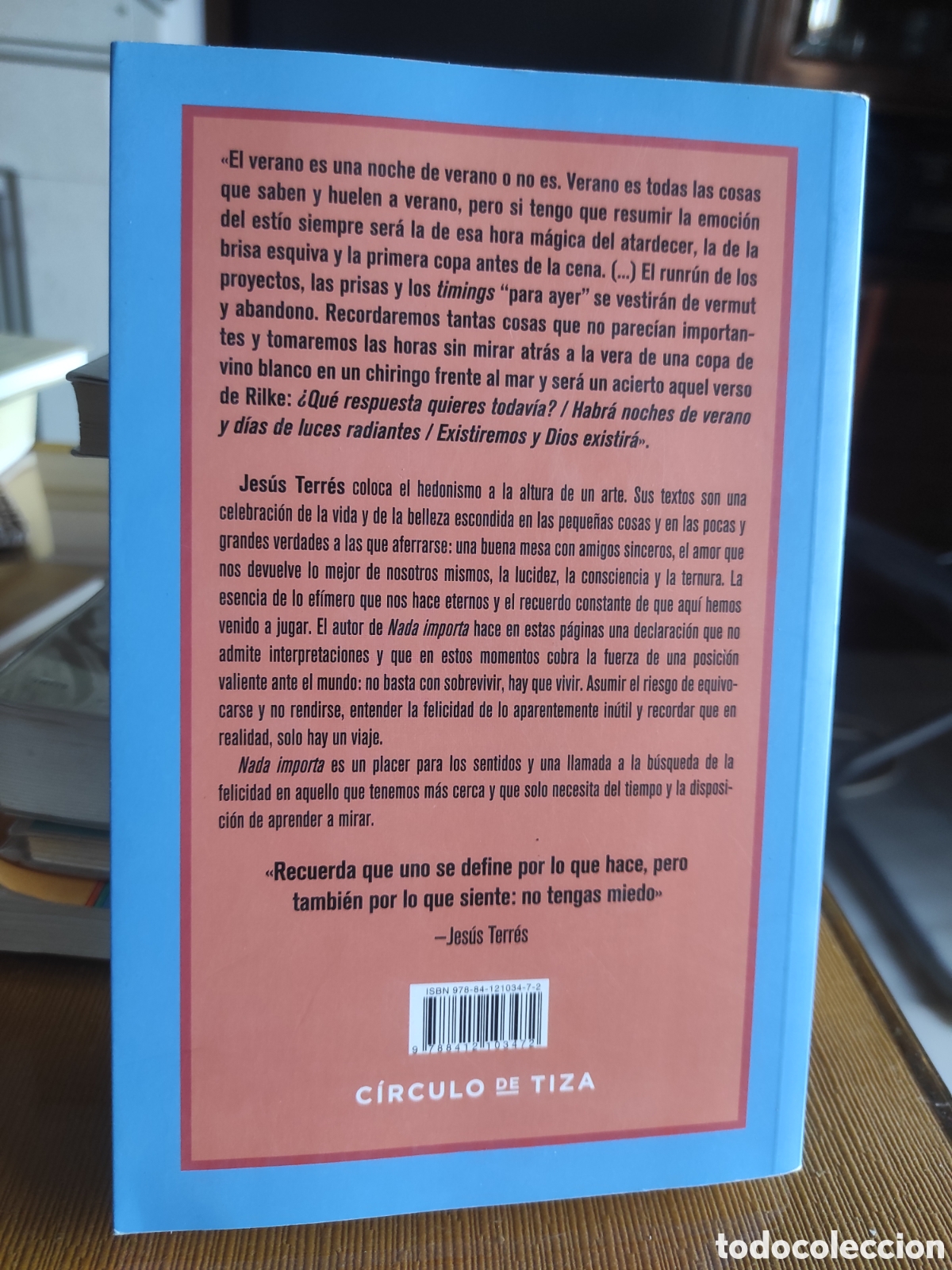 Libros de segunda mano: Nada importa. - Terr&eacute;s, Jes&uacute;s (PEDIDO MINIMO 10&euro;) - Foto 2