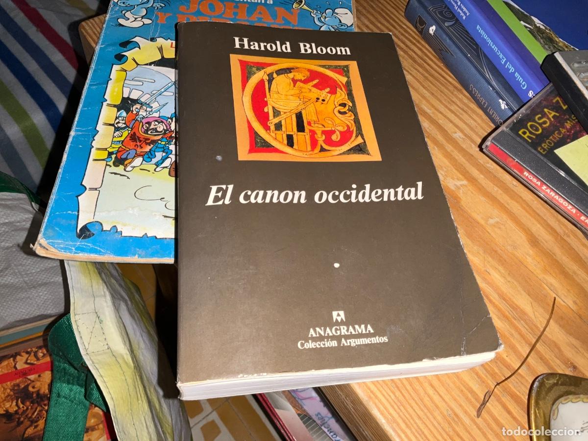 Livros em segunda m&atilde;o: EL CANON OCCIDENTAL,HAROLD BLOOM, ANAGRAMA,1997,585 P&Aacute;G.