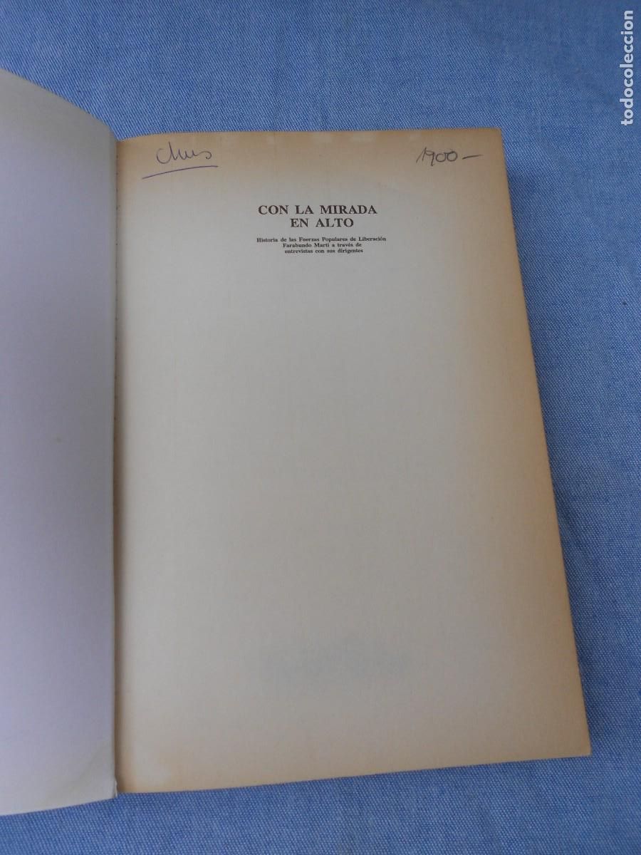 Libros de segunda mano: CON LA MIRADA EN ALTO - Foto 2