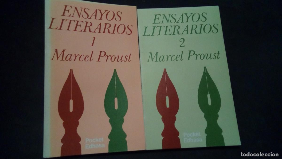 Livres d'occasion: ENSAYOS LITERARIOS (contra Sainte-Beuve) 1 y 2 - PROUST, Marcel-BUEN ESTADO