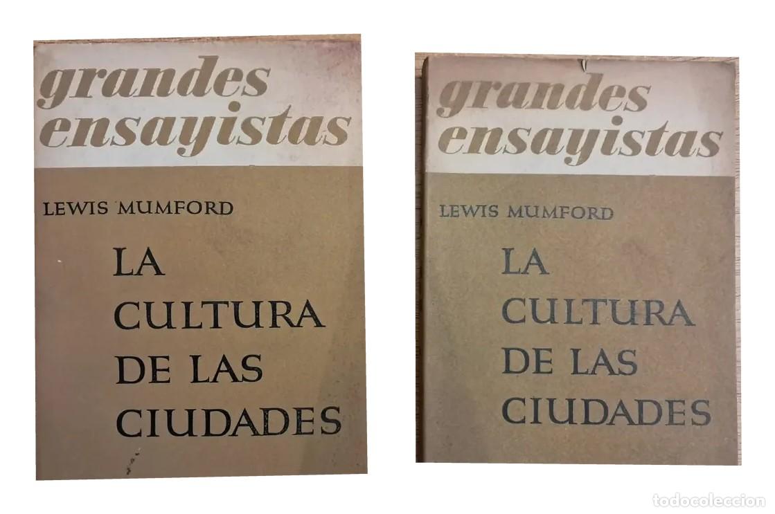 Livros em segunda m&atilde;o: Lewis Mumford &ndash; La cultura de las ciudades &ndash; 2 tomos de 3 &ndash; Incompleto &ndash; Emec&eacute; Editores LM