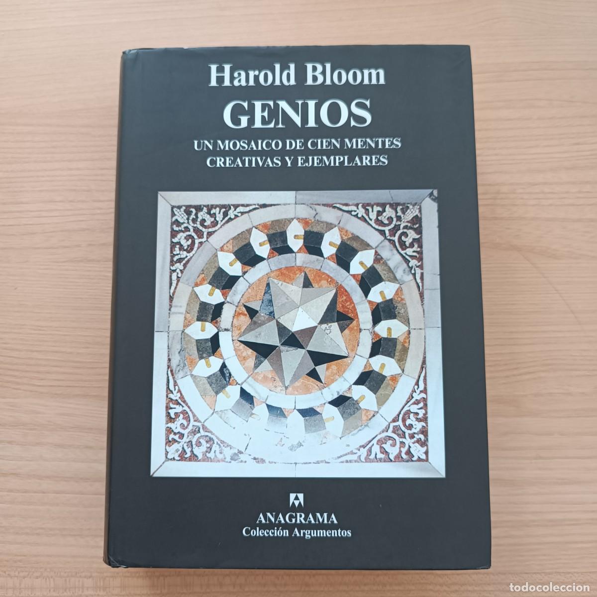 Libros de segunda mano: Genios. Un mosaico de cien mentes creativas y ejemplares - Harold Bloom. Anagrama