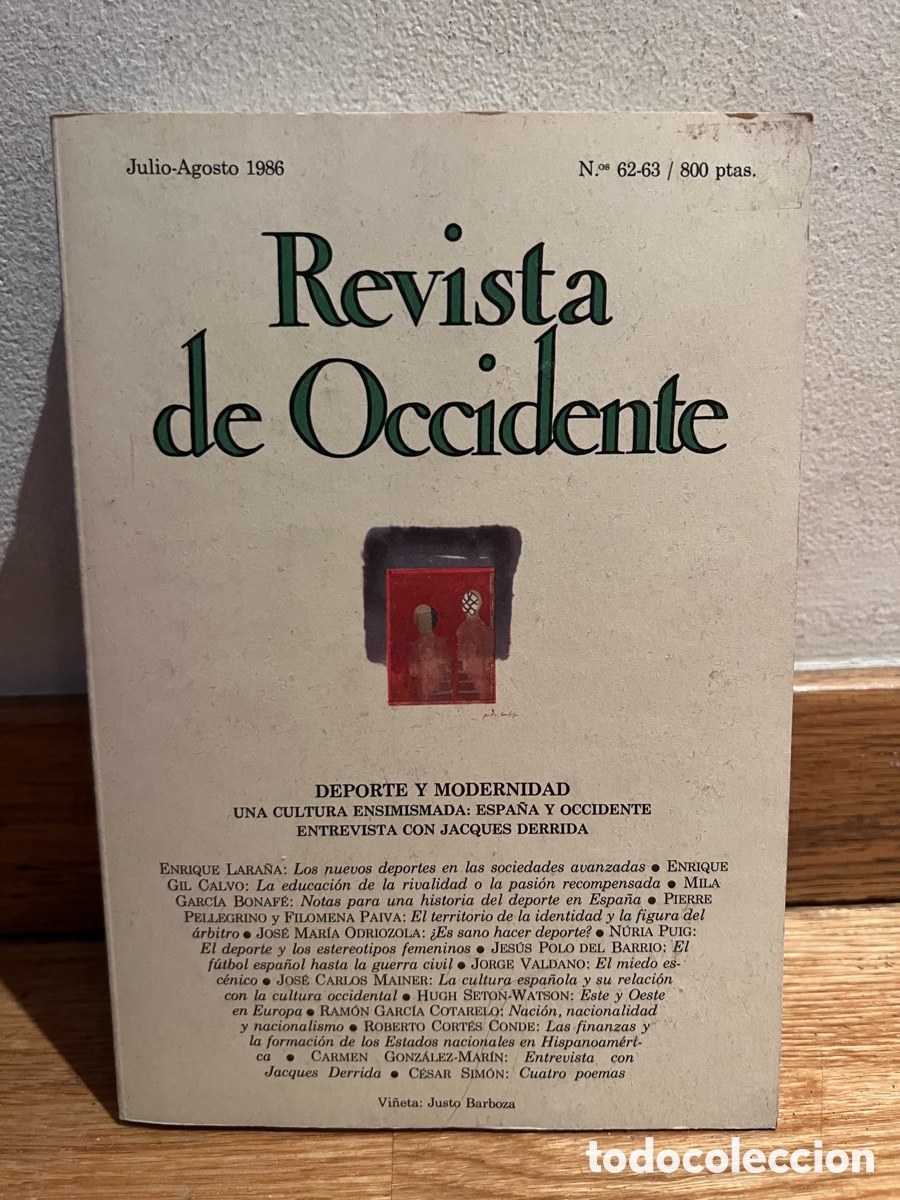 Libros de segunda mano: Revista de occidente n&uacute;mero 62 - 63
