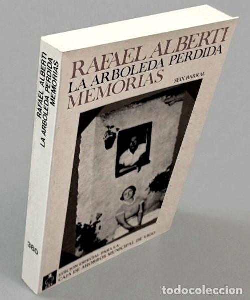 Libros de segunda mano: RAFAEL ALBERTI. LA ARBOLEDA PERDIDA. [LIBROS I y II DE MEMORIAS]. ILUSTRADO. CAJA VIGO 1976.