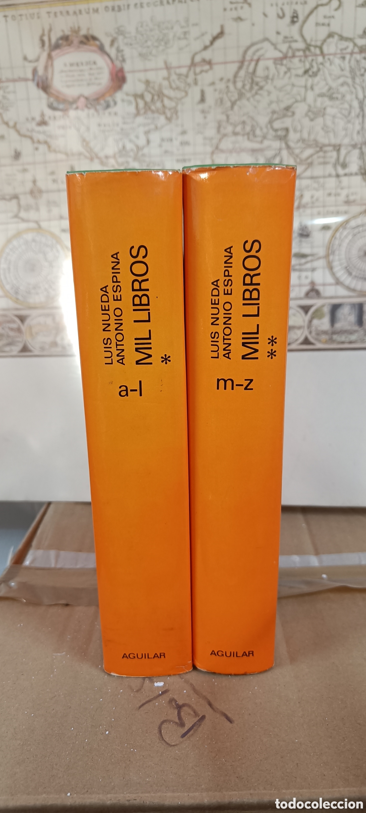 Libros de segunda mano: MIL LIBROS 2 TOMOS. LUIS NUEDA; ANTONIO ESPINA. AGUILAR.