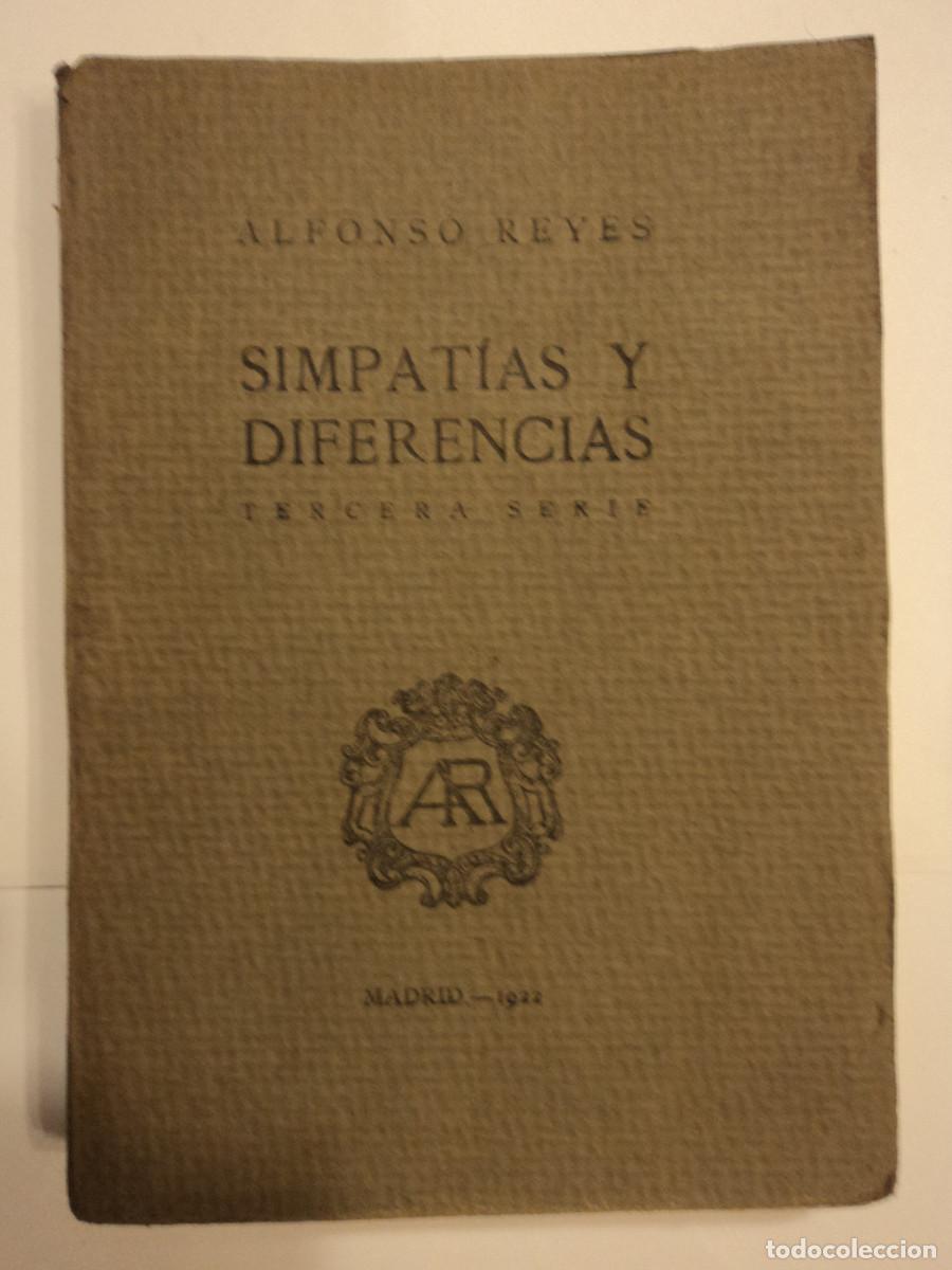 Livres d'occasion: Simpat&iacute;as y diferencias. Tercera serie - Reyes, Alfonso