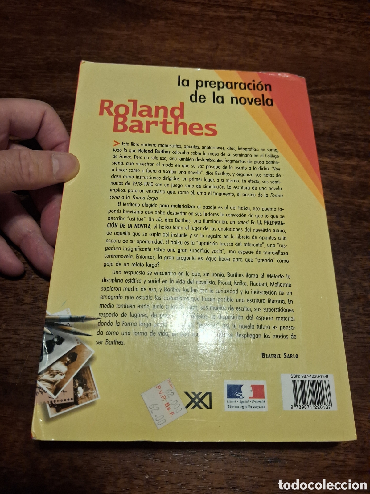 Libros de segunda mano: La preparaci&oacute;n de la novela, Roland Barthes - Foto 2