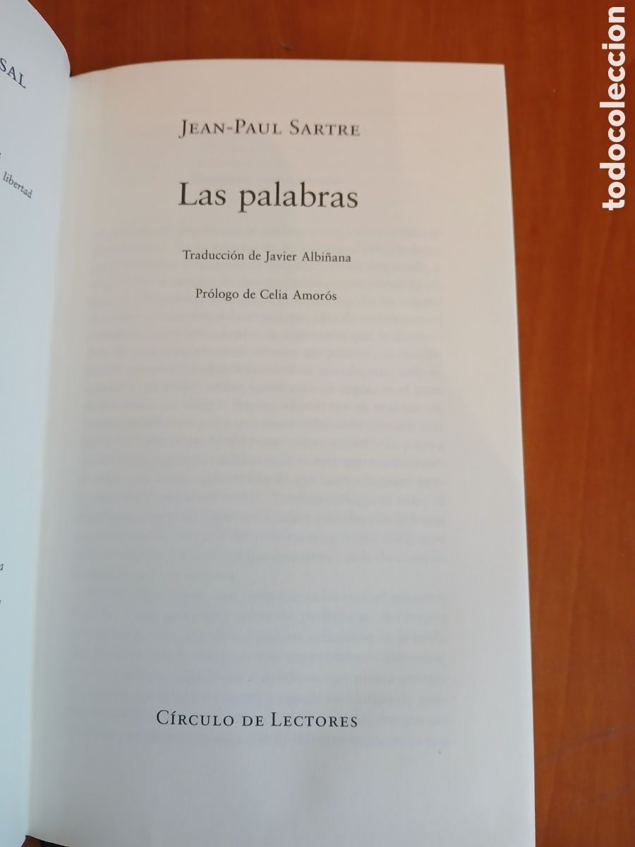Libros de segunda mano: Las Palabras. Jean - Paul Sartre. - Foto 3