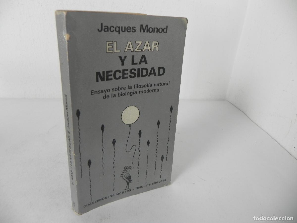 Livros em segunda m&atilde;o: EL AZAR Y LA ANSIEDAD (JACQUES MONOD) CUADERNOS INFIMOS 100 / TUSQUETS EDITORES-1981 1&ordf; EDICI&Oacute;N