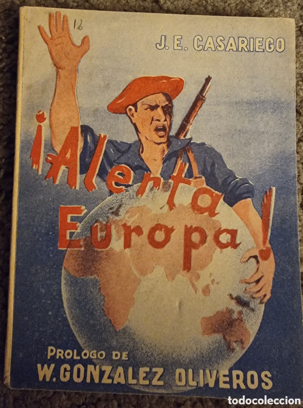 Libros de segunda mano: Guerra Civil Falange carlismo 1943 libreto original ved fotos