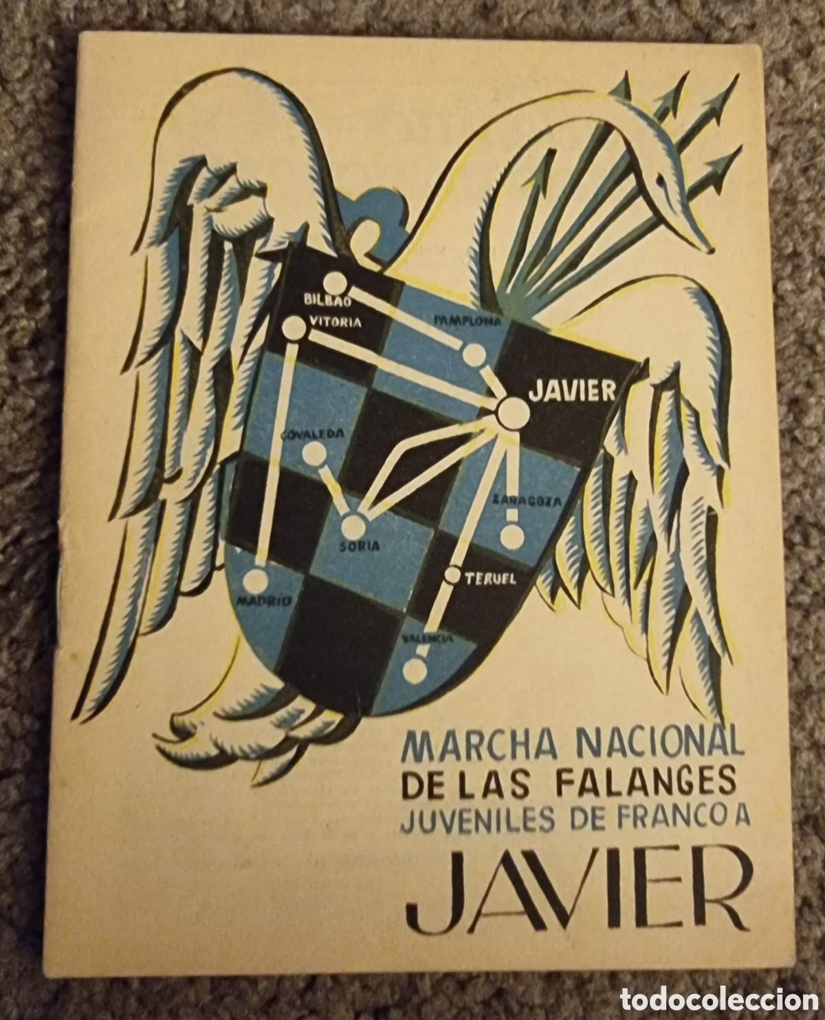 Libros de segunda mano: Guerra Civil Falanges de Franco Marcha a Javier Navarra original