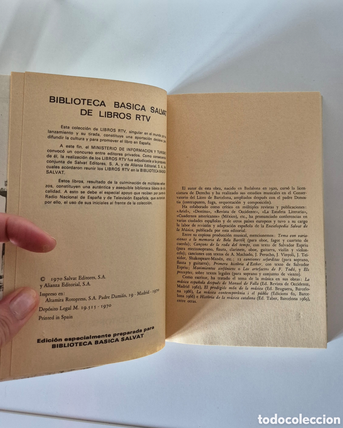 Libros de segunda mano: Aproximaci&oacute;n a la m&uacute;sica - Foto 3