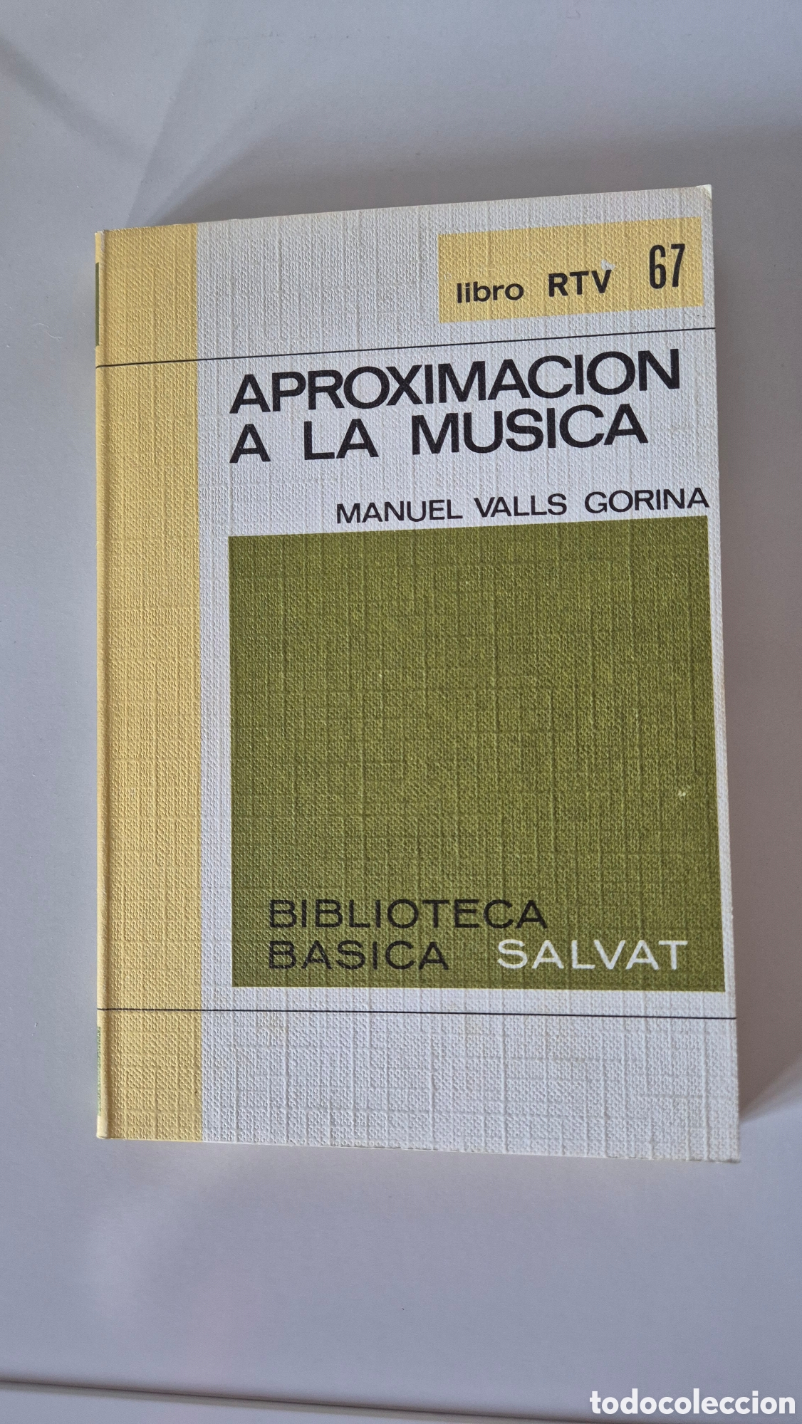 Libros de segunda mano: Aproximaci&oacute;n a la m&uacute;sica