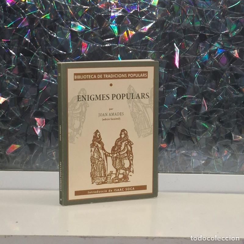Second hand books: Enigmes Populars - Amades, Joan - Edicions el M&egrave;dol - Biblioteca de Tradicions Populars, N&ordm; 33