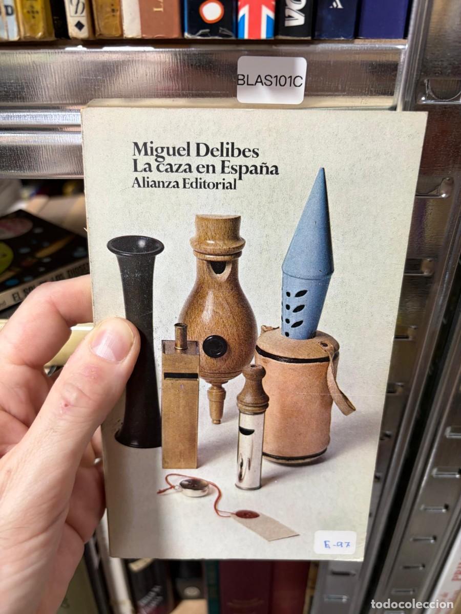 Libros de segunda mano: BLAS101C Miguel Delibes La caza en Espa&ntilde;a Alianza Editorial