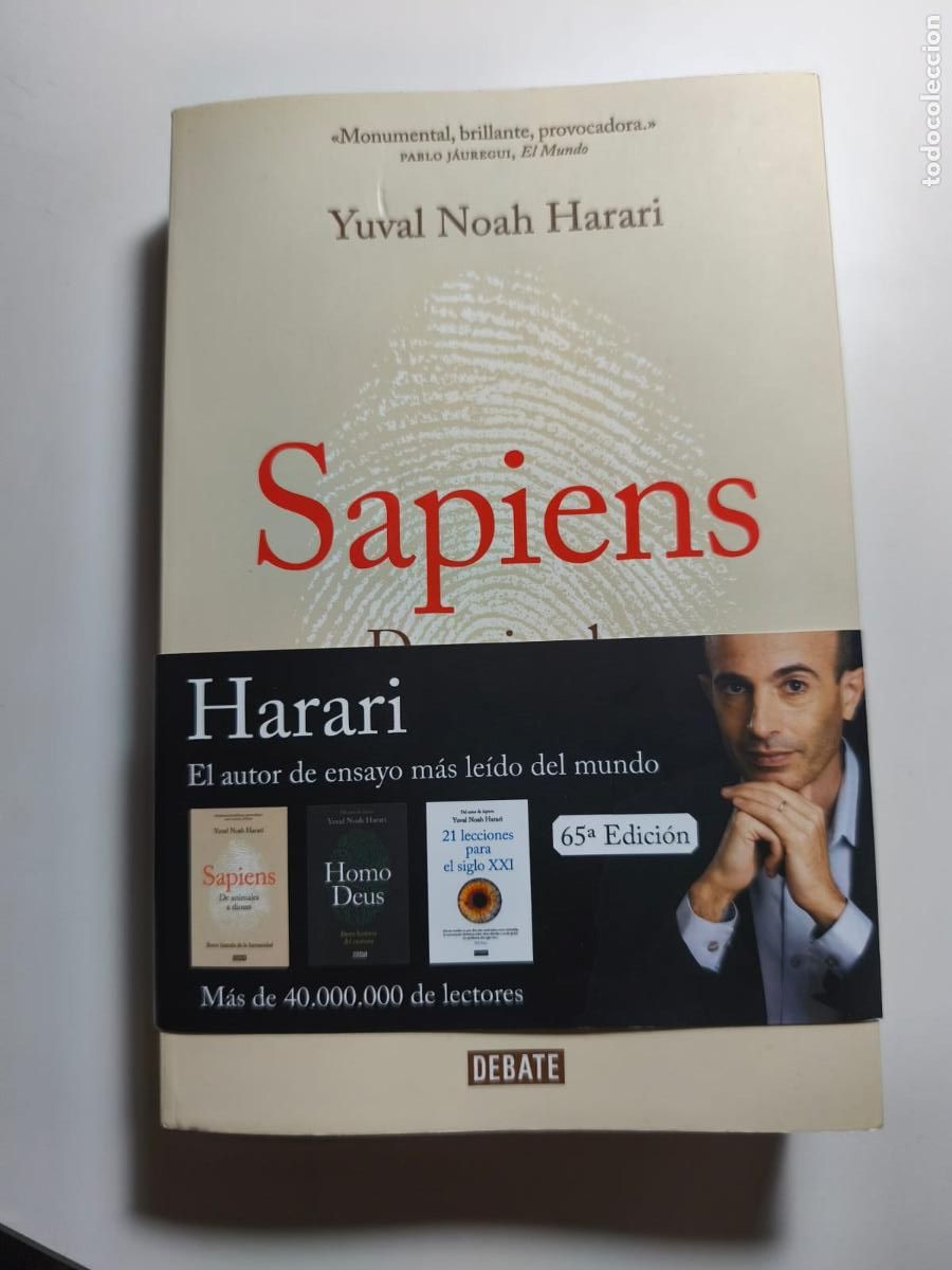 Libros de segunda mano: SAPIENS, YUVAL NOAH HARARI, DEBATE.