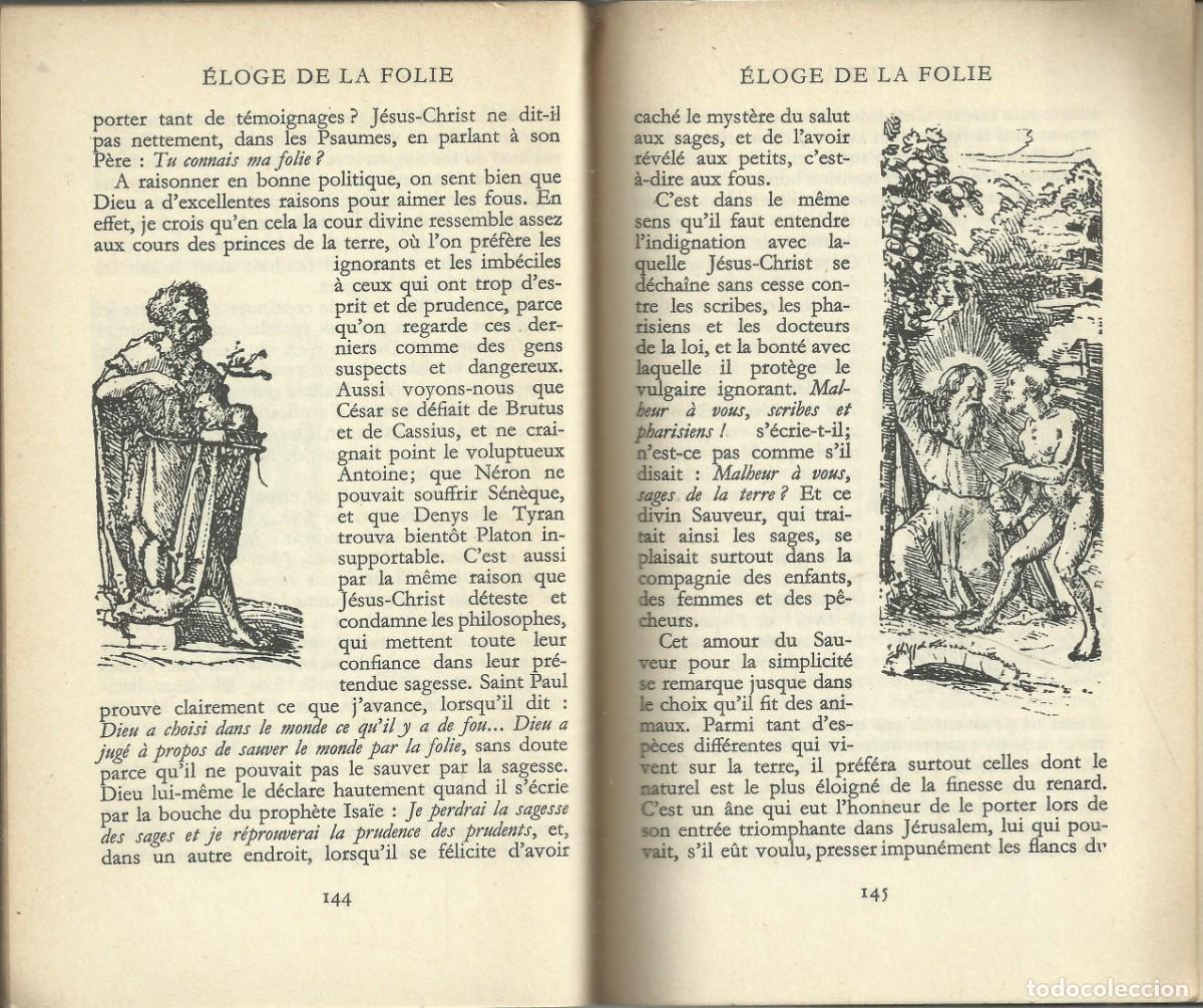 Libros de segunda mano: Eloge de la folie. Par&iacute;s 1941 - Foto 3