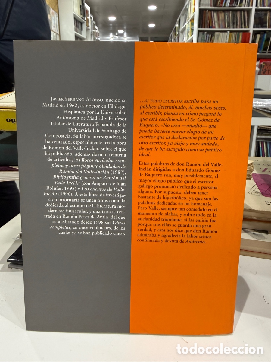 Libros de segunda mano: Javier Serrano - El arte del elogio - Foto 2