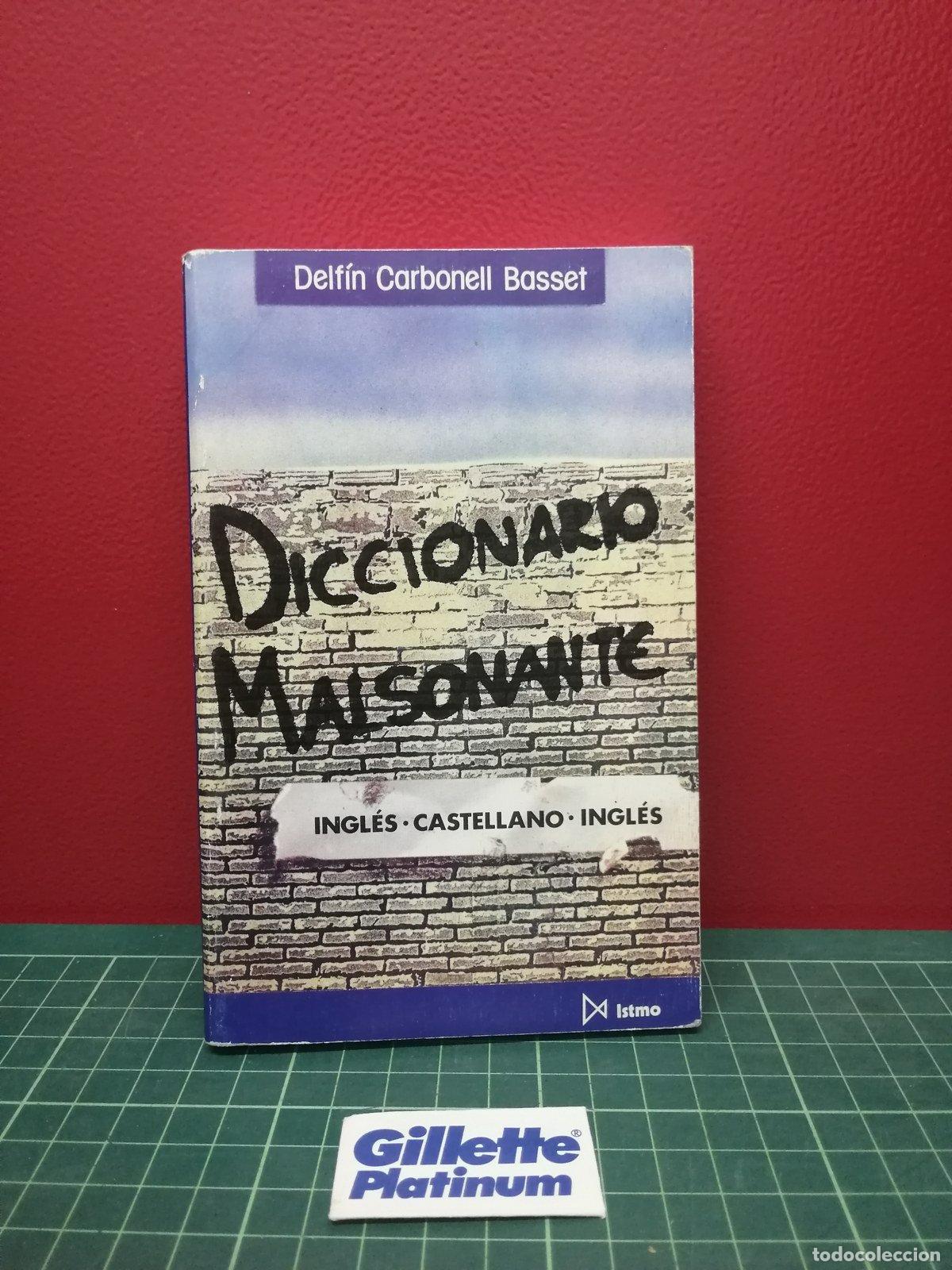 Libros de segunda mano: Diccionario malsonante ingl&eacute;s-castellano-ingl&eacute;s - Delf&iacute;n Carbonell Basset