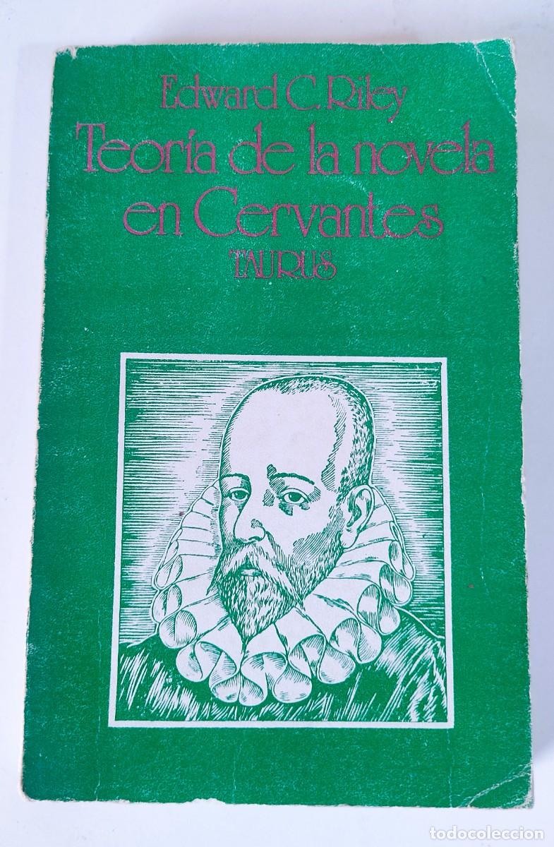 Libros de segunda mano: TEORIA DE LA NOVELA EN CERVANTES 1962