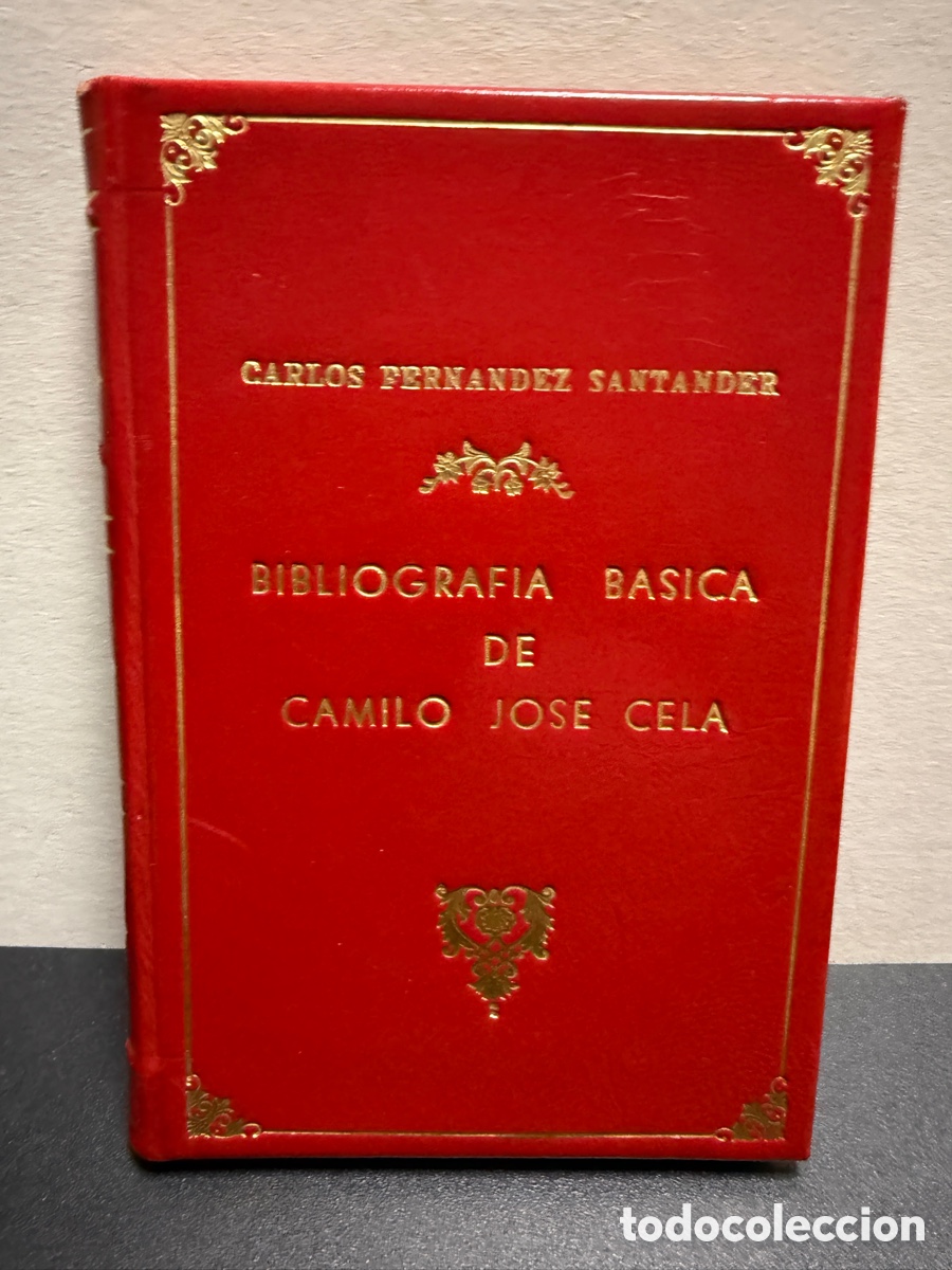 Libros de segunda mano: Bibliograf&iacute;a B&aacute;sica de Camilo Jos&eacute; Cela - Carlos Fern&aacute;ndez Santander (Ejemplar 0004)