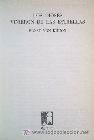 Libros de segunda mano: LOS DIOSES VINIERON DE LAS ESTRELLAS - Foto 3