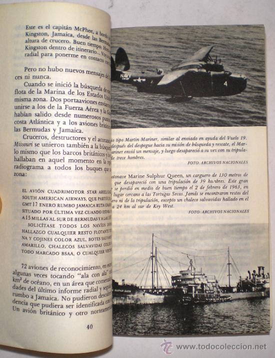 Libros de segunda mano: CHARLES BERLITZ: EL TRIANGULO DE LAS BERMUDAS. - Foto 2