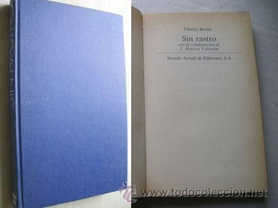 Libros de segunda mano: SIN RASTRO. BERLITZ, Charles. 1978 - Foto 1