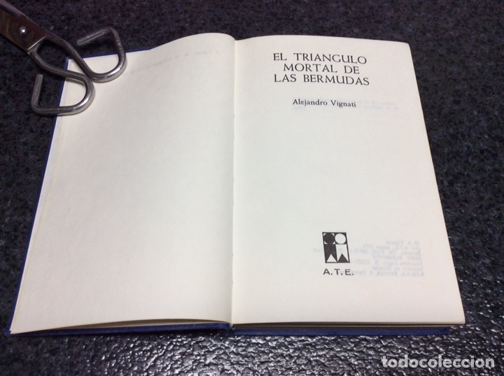 Libros de segunda mano: EL TRIANGULO MORTAL DE LAS BERMUDAS / ALEJANDRO VIGNATI - Foto 1