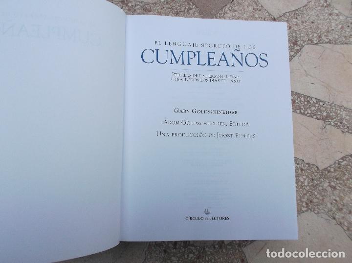 El Lenguaje Secreto De Los Cumpleaños