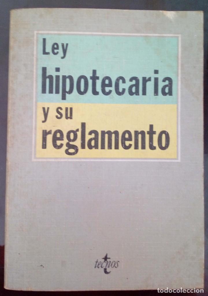 Libros de segunda mano: Ley hipotecaria  y su reglamento 1985 - Foto 1