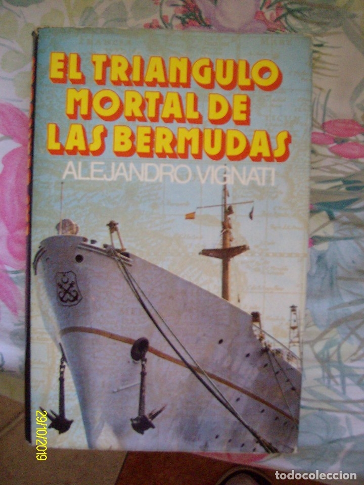 Libros de segunda mano: EL TRIANGULO MORTAL DE LAS BERMUDAS ALEJANDRO VIGNATI EDITORIAL ATE - Foto 1