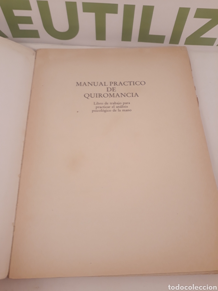 Libros de segunda mano: Manual practico de quiromancia.Nathaniel altman.edaf. - Foto 2