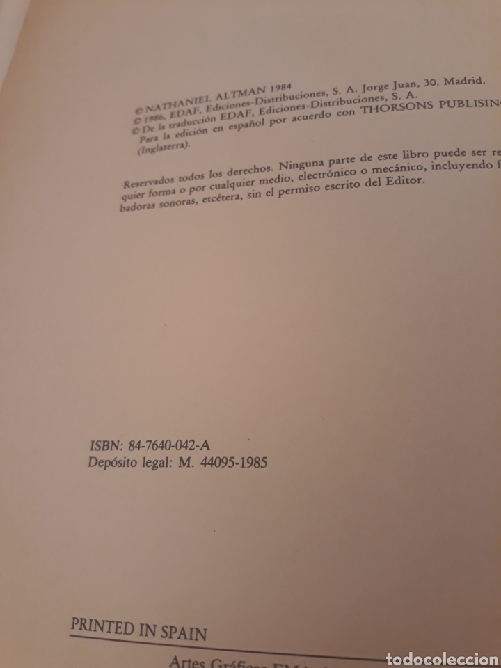 Libros de segunda mano: Manual practico de quiromancia.Nathaniel altman.edaf. - Foto 3