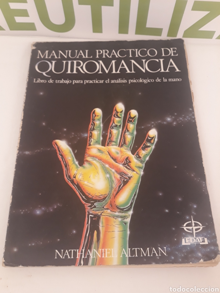 Libros de segunda mano: Manual practico de quiromancia.Nathaniel altman.edaf. - Foto 1
