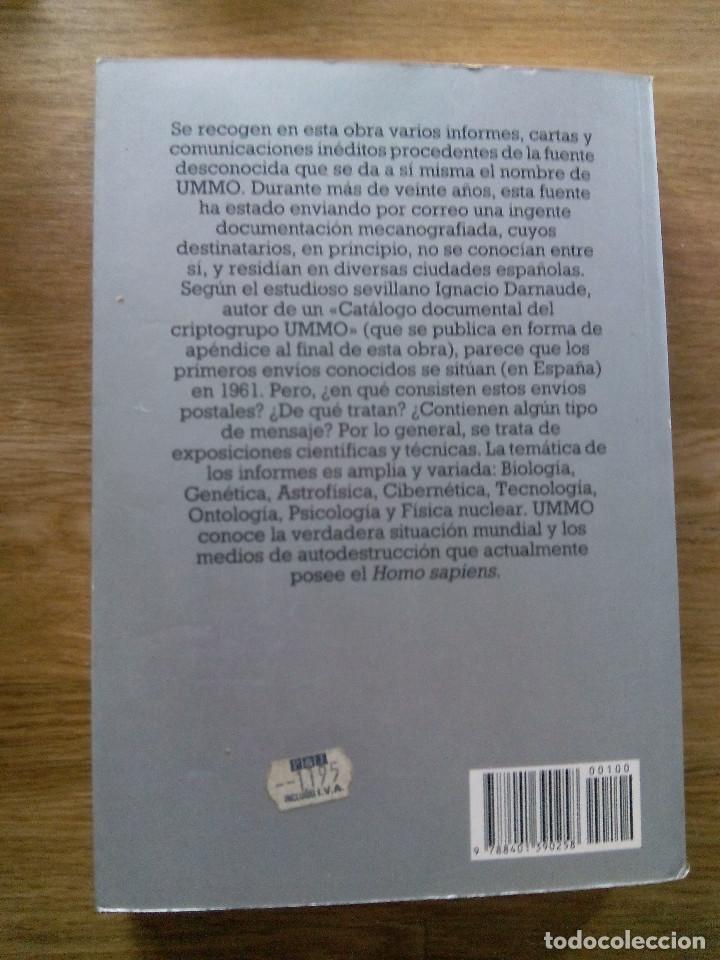 Libros de segunda mano: Ummo Informa a la Tierra, Antonio Ribera - Foto 2