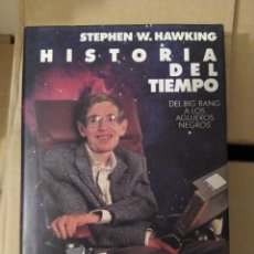 Libros de segunda mano: HISTORIA DEL TIEMPO STEPHEN HAWKING TAPA DURA. Lote 218868122