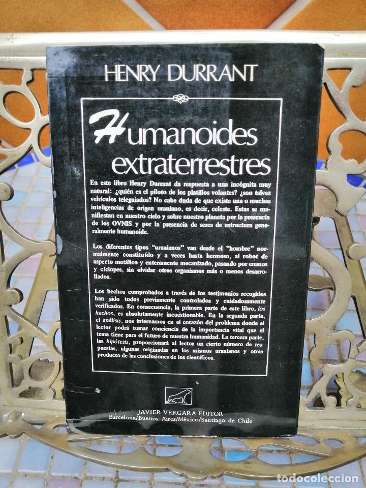 Libros de segunda mano: LIBRO HUMANOIDES EXTRATERRESTRES -HENRY DURRANT - Foto 2