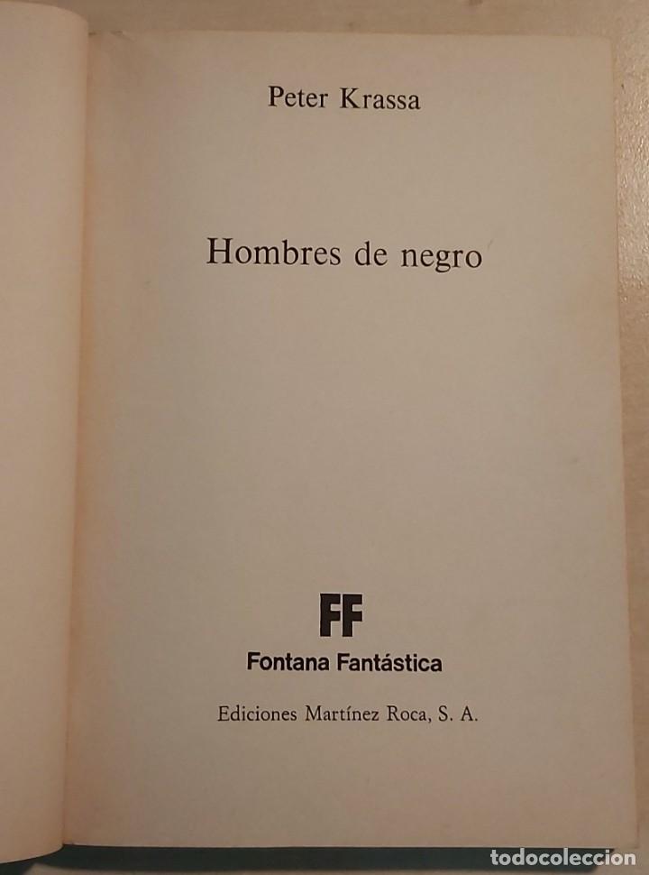 Libros de segunda mano: Peter Krassa - Hombres de Negro - Foto 2