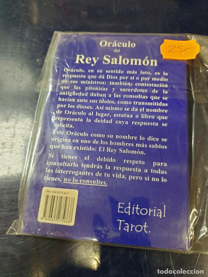 Libros de segunda mano: Or&aacute;culo del Rey Salom&oacute;n - Foto 2