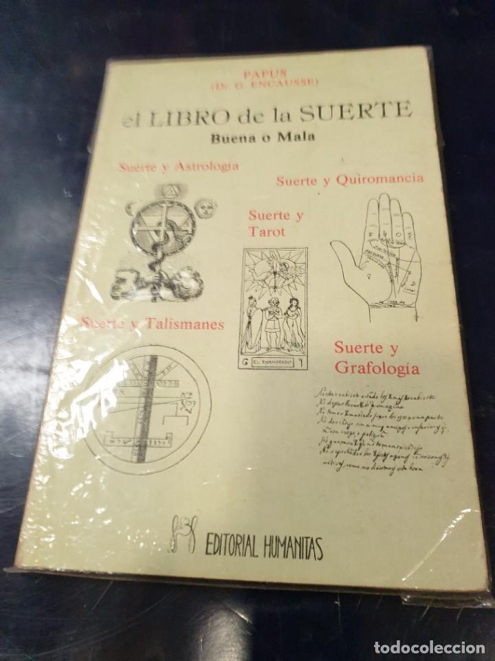 Libros de segunda mano: el libro de la suerte buena o mala Dr, Papus - Foto 1