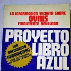 Libros de segunda mano: PROYECTO LIBRO AZUL BRAD STEIGER -OVNI UFO -