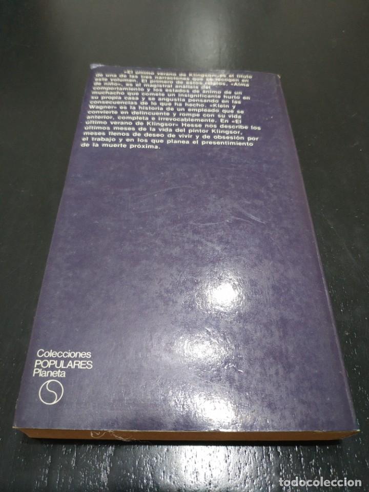 Libros de segunda mano: EL ULTIMO VERANO DE KLINGSOR.- HERMANN HESSE - Foto 3