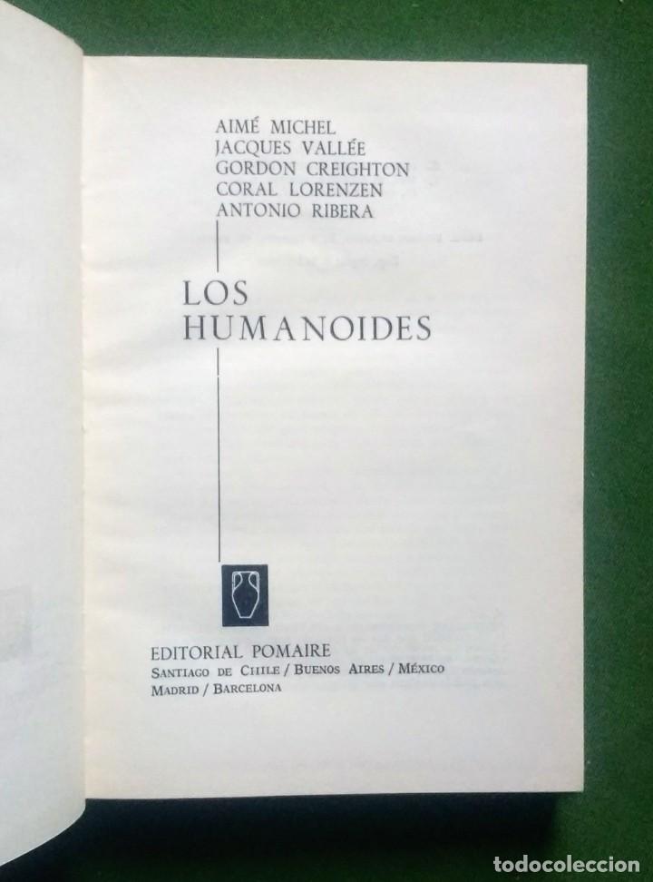 Libros de segunda mano: LOS HUMANOIDES - AIME MICHEL, JACQUES VALEE, ANTONIO RIBERA - Foto 1