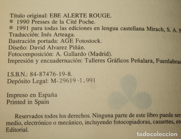 Libros de segunda mano: Alerta Roja E.B.E. - Jimmy Guieu - Mutante (1991) - Foto 3